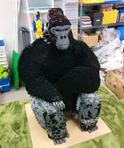 gorilla out of lego